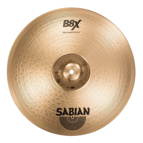 Juego Kit Set De Platillos Sabian B8x  14 - 16 - 20 Pulgadas