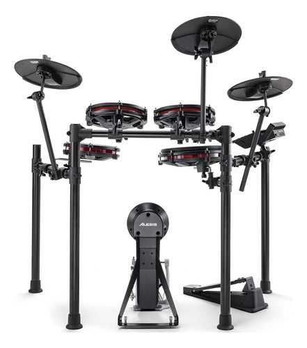 Batería Eléctrica Alesis Nitro Maxkitxus + Silla