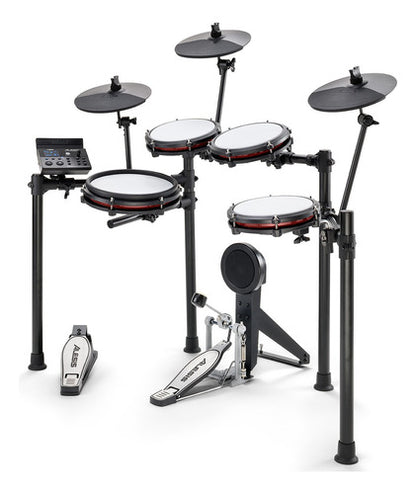 Batería Eléctrica Alesis Nitro Maxkitxus + Silla