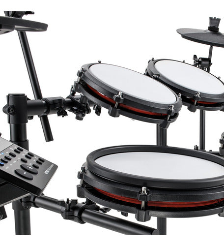 Batería Eléctrica Alesis Nitro Maxkitxus + Silla