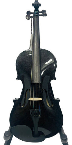 Violín Acústico Lzsbk088 4/4 + Estuche + Arco + Colofonia Bk