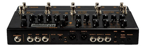 Pedalera Procesador De Efectos Nux Trident Para Guitarra