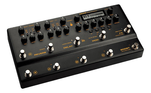 Pedalera Procesador De Efectos Nux Trident Para Guitarra