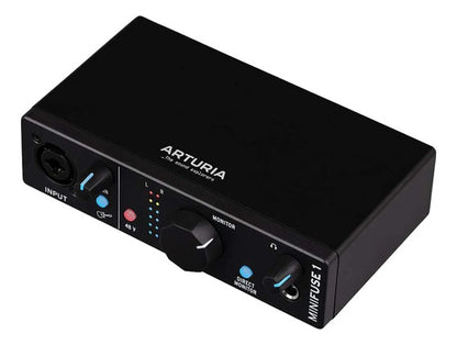 Combo Kit Pack De Grabación Arturia Minifuse 800202 - Negro