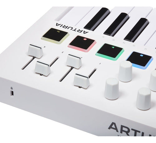 Controlador Teclado Midi Arturia Minilab 3 Blanco 25 Teclas