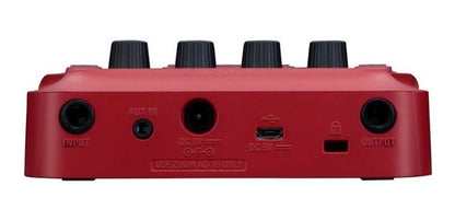 Procesador De Efectos Zoom B1 Four Rojo + Adaptador Original