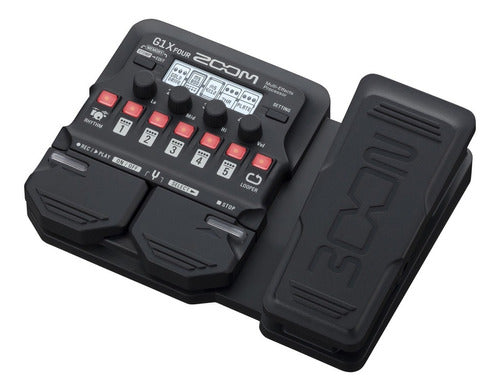 Procesador De Efecto Zoom G1xfour Negro + Adaptador Original
