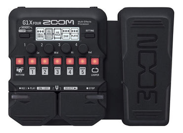 Procesador De Efecto Zoom G1xfour Negro + Adaptador Original
