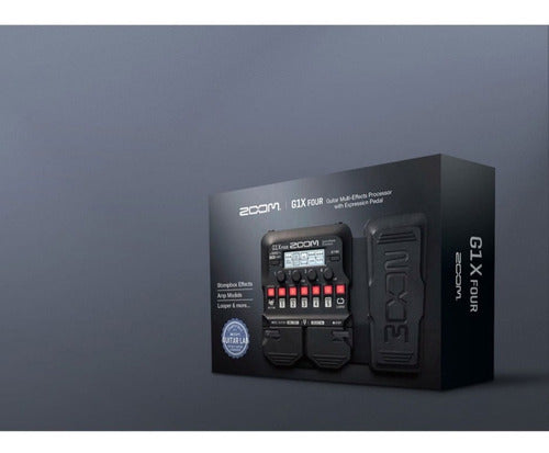 Procesador De Efecto Zoom G1xfour Negro + Adaptador Original