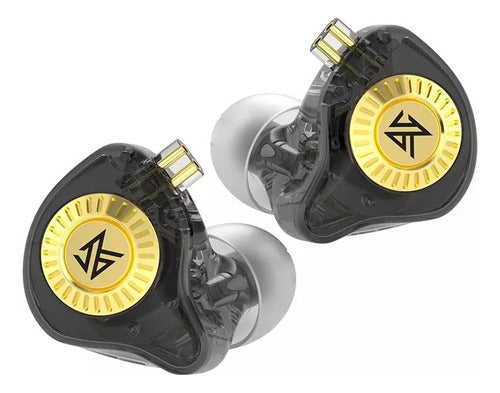 Audifonos In Ear Kz Edx Ultra - Negro +  Estuche