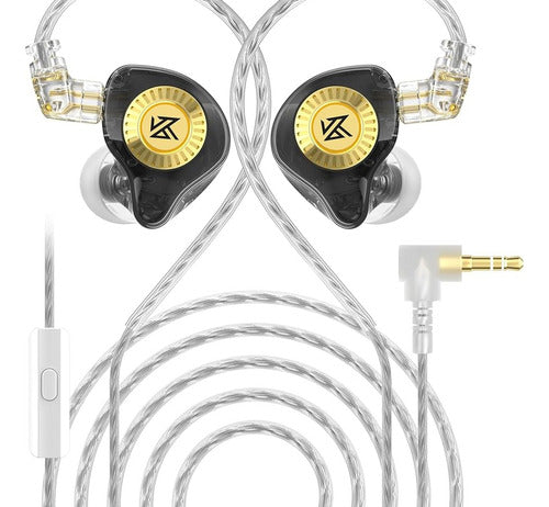 Audifonos In Ear Kz Edx Ultra - Negro +  Estuche