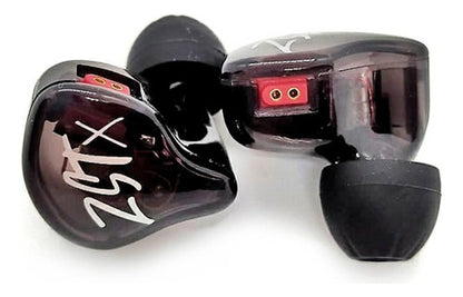 Audifonos Monitores In Ear Kz Zst Bk + Estuche