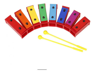 Metalófono Juego De 8 Notas Con Estuche Ayson