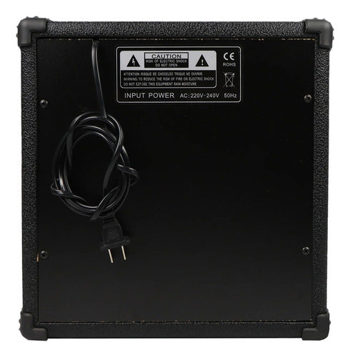 Amplificador De Bajo Eléctrico Deviser Tb-15 W
