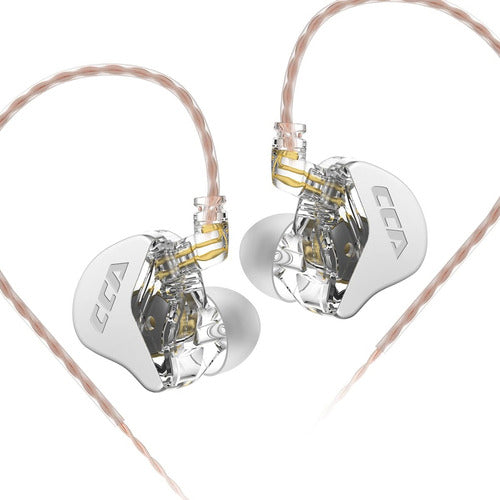 Audifonos Monitores In Ear Kz Cca Cra Crystal + Estuche