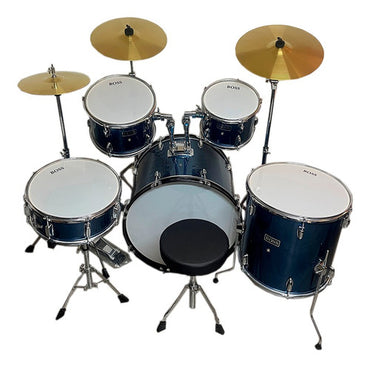 Batería Acústica DM1000 5 Piezas + Platillos + Base + Silla