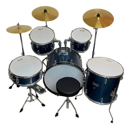 Batería Acústica DM1000 5 Piezas + Platillos + Base + Silla