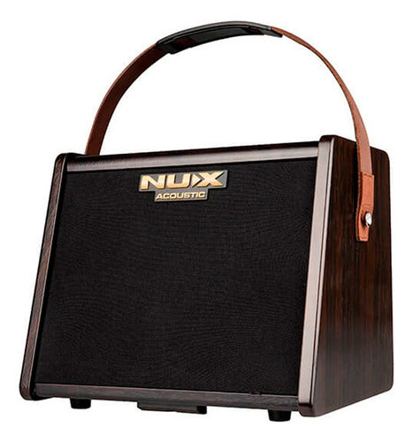 Amplificador Nux Guitarra Electroacústica Portátil Ac-25