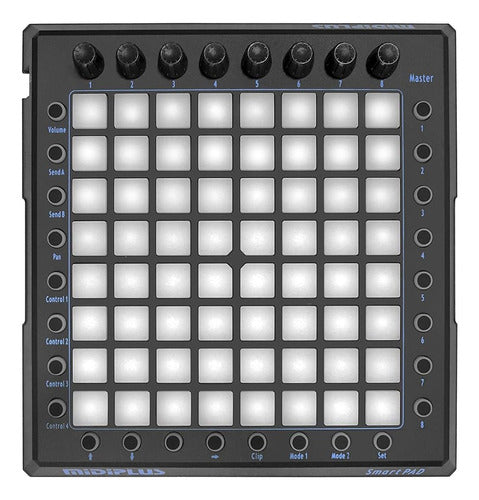 Controlador De Samples Midiplus Smart Pad De 64 Pads