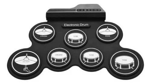 Kit Batería Electrónica Digital Drum + Pedal De Sustain