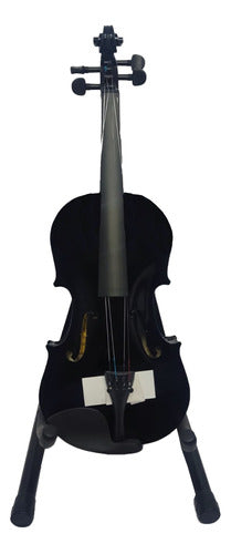 Violin Greko Vcb-bk 4/4 Encordado+almohadilla+afinador+arco