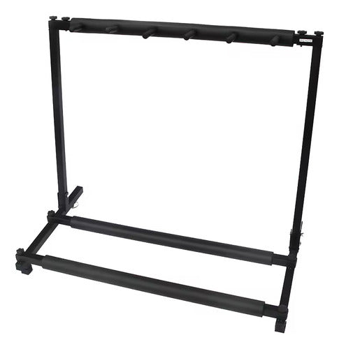 Base Atril Soporte Para 5 Guitarras Jyc-j-p5 Plegable