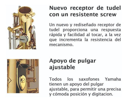Saxofon Alto Dorado Yamaha Yas-26