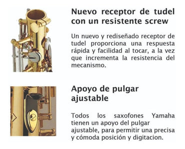 Saxofon Alto Dorado Yamaha Yas-26