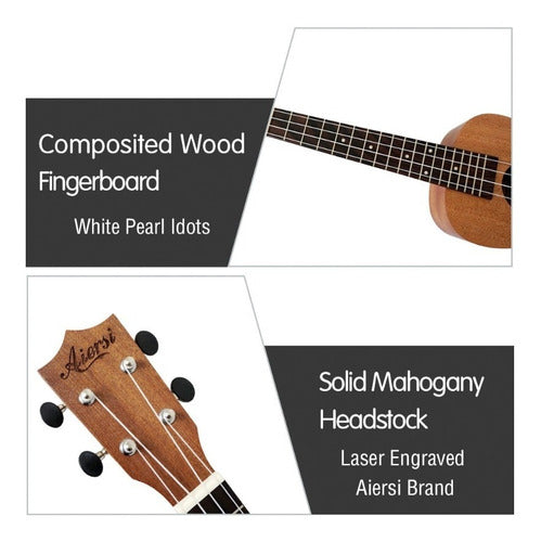 Ukelele Soprano Importado + Estuche