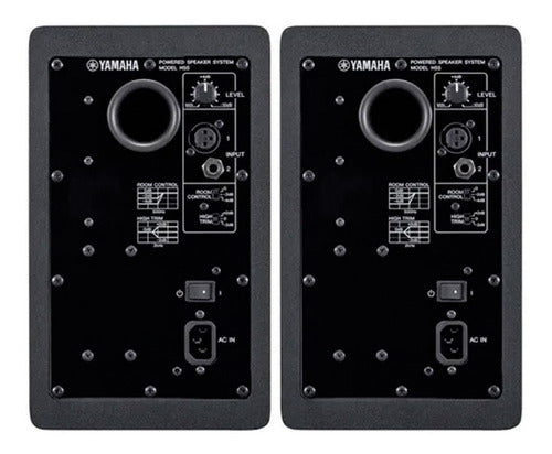 Monitor De Estudio Activos Yamaha Hs-5 Negro ( 2 Unidades )