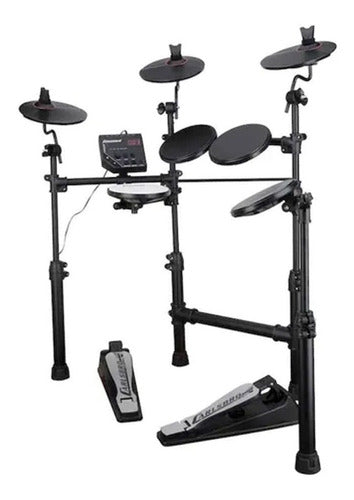 Bateria Electronica Carlsbro Csd-100 7 Piezas  + Silla