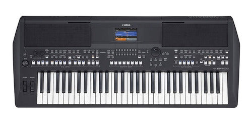 Teclado Yamaha Psr-sx600  Adaptador + Base Doble + Estuche