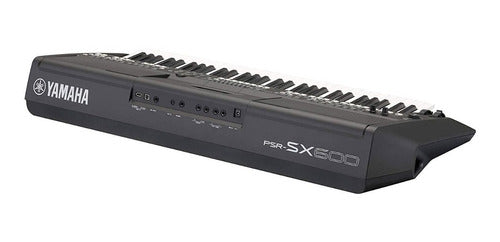 Teclado Yamaha Psr-sx600  Adaptador + Base Doble + Estuche