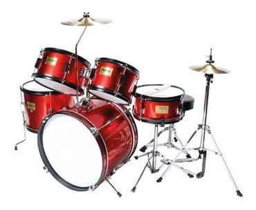 Bateria Junior Niño 5 Piezas Baqueta Platillo Silla