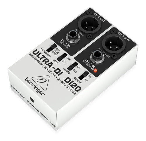 Caja Directa Behringer Ultra  Di-20 Activa