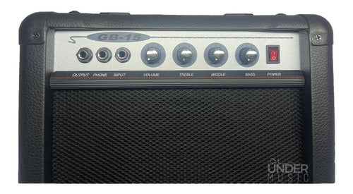 Amplificador De Bajo Boston Gb-15 15 Watts