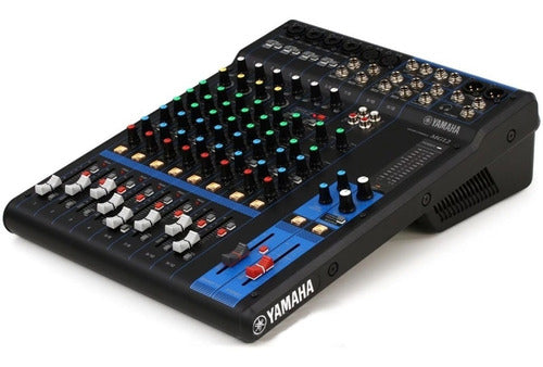 Consola Mezclador Yamaha Mg12 Analogo 12canales 6 Micro 1aux