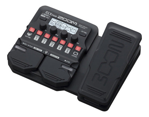 Procesador Zoom Pedalera G1x Four De Efectos