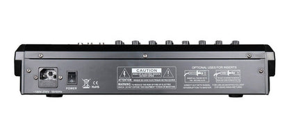 Consola Mezclador Pro Dj Ad8ux Bluetooth Mp3 Usb