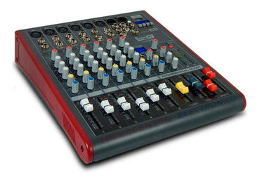 Consola Mezclador Pasiva Pro Dj Ch6, Bluetooth, Mp3, Usb