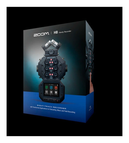 Grabadora Profesional H8 Digital - 8 Canales Zoom Black