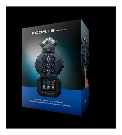 Grabadora Profesional H8 Digital - 8 Canales Zoom Black