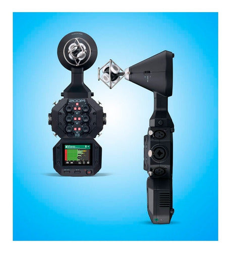 Grabadora Profesional H8 Digital - 8 Canales Zoom Black