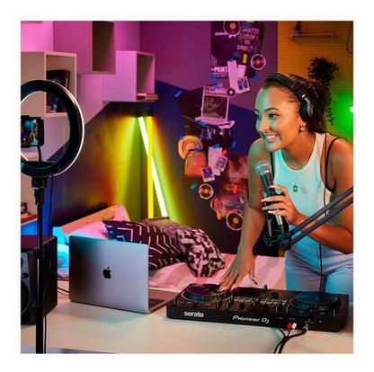 Controlador Dj Pioneer Ddj-rev-1 + Monitores Pioneer Dm-40