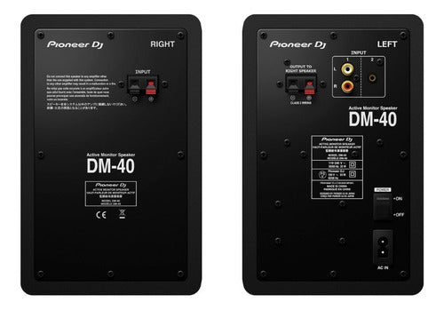 Controlador Dj Pioneer Ddj-rev1 N + Monitores Pioneer Dm-40
