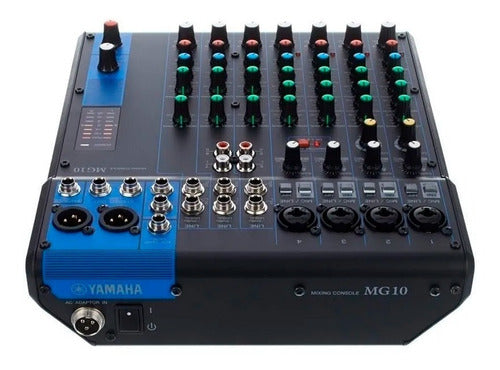 Consola Mezcladora Análoga Yamaha Mg10 Sin Efectos