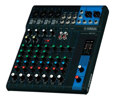 Consola Mezcladora Análoga Yamaha Mg10 Sin Efectos
