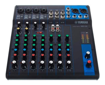 Consola Mezcladora Análoga Yamaha Mg10 Sin Efectos