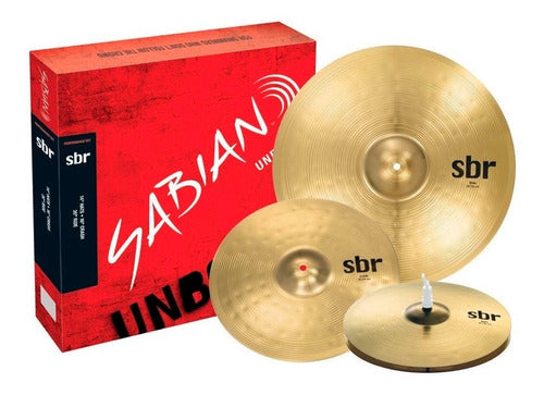 Set Juego De Platillos Sabian Sbr 14,16,20 Batería