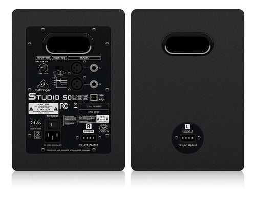 Monitores De Estudio Behringer 50usb Par